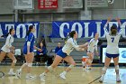 VB vs MHC  Wheaton Women's Volleyball vs Mount Holyoke College. - Photo by Keith Nordstrom : Wheaton, Volleyball, VB